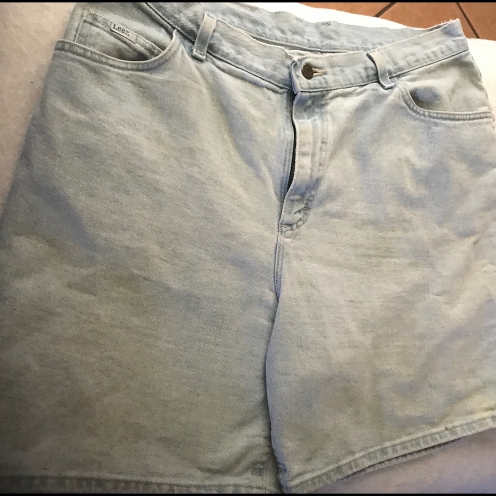 Lee Jean Short, light denim